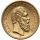 4321. Niemcy, Wirtembergia, Karol I, 20 marek 1872 F, Stuttgart