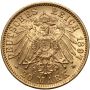 4324. Niemcy, Wirtembergia, Wilhelm II, 20 marek 1897 F, Stuttgart - 3