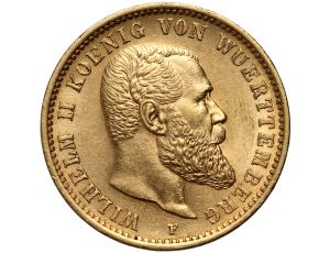 4326. Niemcy, Wirtembergia, Wilhelm II, 20 marek 1905 F, Stuttgart