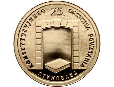 4328. Polska, 25 złotych 2010, 25-lecie Trybunału Konstytucyjnego - 2