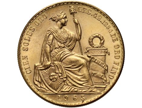 4330. Peru, 100 soli 1965