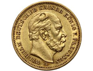 4333. Niemcy, Prusy, Wilhelm I, 20 marek 1887 A, Berlin
