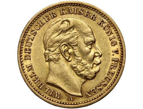 4333. Niemcy, Prusy, Wilhelm I, 20 marek 1887 A, Berlin