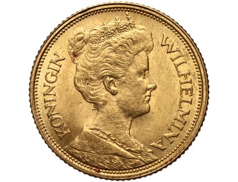 4339. Holandia, Wilhelmina, 5 guldenów 1912