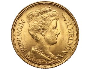 4341. Holandia, Wilhelmina, 5 guldenów 1912