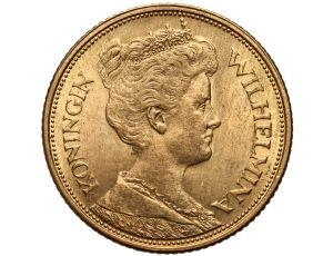 4344. Holandia, Wilhelmina, 5 guldenów 1912