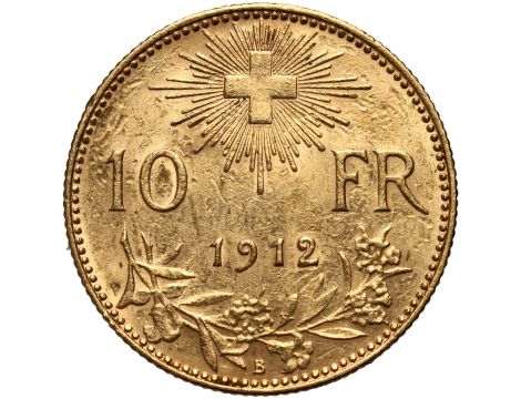 4347. Szwajcaria, 10 franków 1912 - 2