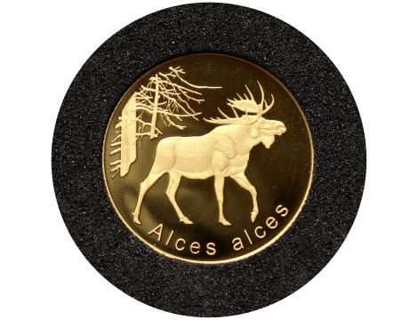 4358. Niue, 2 dolary 50 centów 2022, Łoś - 0,5 g Au999