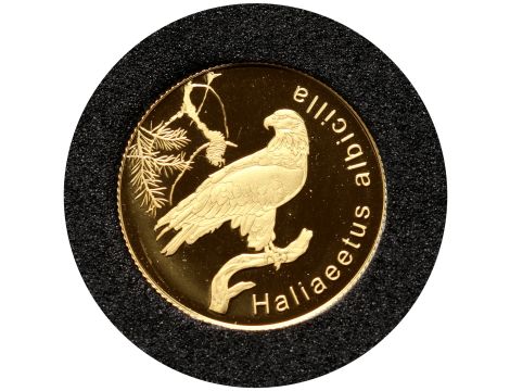 4359. Niue, 2 dolary 50 centów 2022, Bielik - 0,5 g Au999