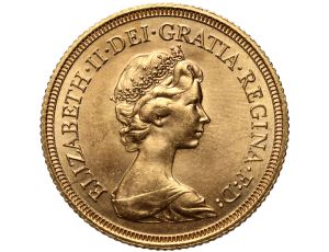 4376. Wielka Brytania, Elżbieta II, suweren 1976
