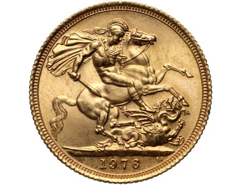 4378. Wielka Brytania, Elżbieta II, suweren 1976 - 2