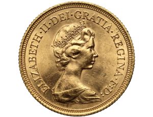 4379. Wielka Brytania, Elżbieta II, suweren 1976