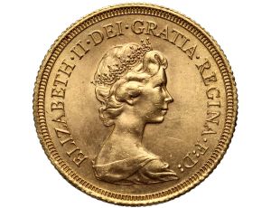 4380. Wielka Brytania, Elżbieta II, suweren 1976