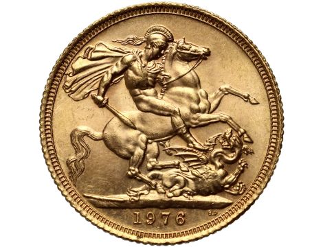 4380. Wielka Brytania, Elżbieta II, suweren 1976 - 2