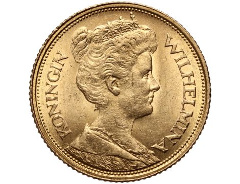 4381. Holandia, Wilhelmina, 5 guldenów 1912