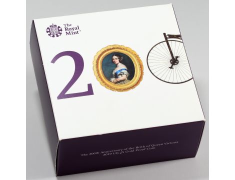 Wielka Brytania, 5 funtów 2019, 200. rocznica urodzin Wiktorii, Proof - 6