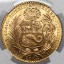 Peru, 100 soli 1961, NGC MS65 - 4