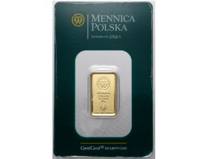 Sztabka złota 10 g Mennica Polska