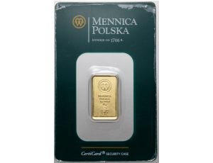 Sztabka złota 10 g Mennica Polska