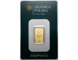 Sztabka złota 10 g Mennica Polska