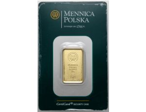 Sztabka złota 20 g Mennica Polska