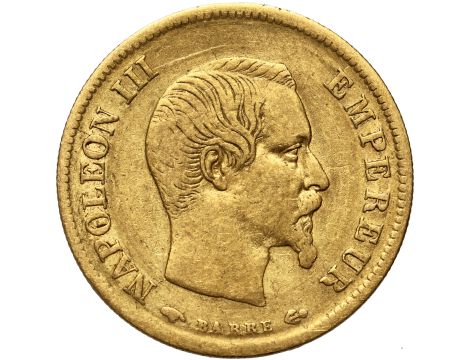 Francja, Napoleon III, 10 franków 1856 A, Paryż