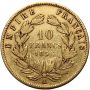 Francja, Napoleon III, 10 franków 1856 A, Paryż - 3