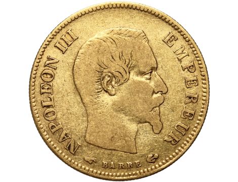 Francja, Napoleon III, 10 franków 1857 A, Paryż