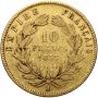 Francja, Napoleon III, 10 franków 1857 A, Paryż - 3