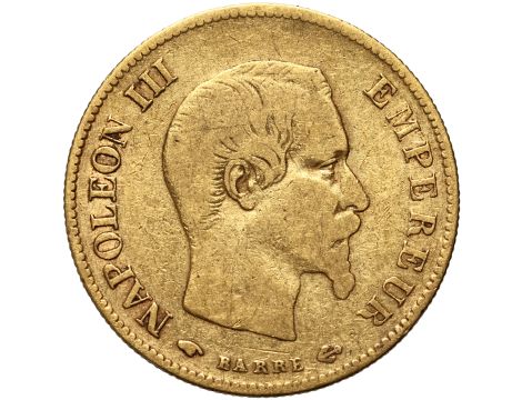 Francja, Napoleon III, 10 franków 1859 A, Paryż