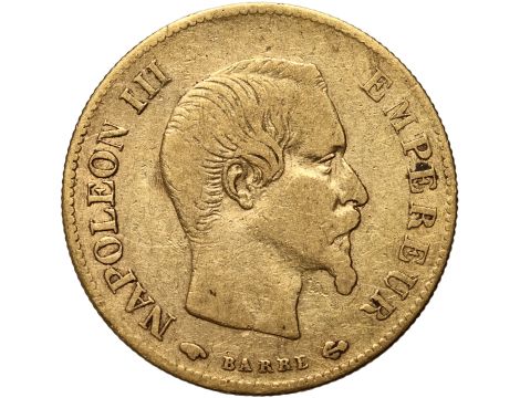 Francja, Napoleon III, 10 franków 1859 A, Paryż