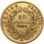 Francja, Napoleon III, 10 franków 1860 A, Paryż - 3