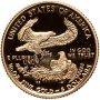 USA, 5 dolarów 1996, Amerykański Orzeł, Proof, 1/10 uncji złota - 3