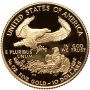 USA, 10 dolarów 1996, Amerykański Orzeł, Proof, 1/4 uncji złota - 3