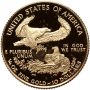 USA, 10 dolarów 1997, Amerykański Orzeł, Proof, 1/4 uncji złota - 3