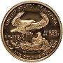 USA, 5 dolarów 2001, Amerykański Orzeł, Proof, 1/10 uncji złota - 3