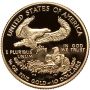 USA, 10 dolarów 2001, Amerykański Orzeł, Proof, 1/4 uncji złota - 3