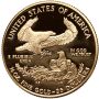 USA, 25 dolarów 2001, Amerykański Orzeł, Proof, 1/2 uncji złota - 3