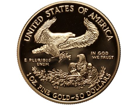 USA, 50 dolarów 2004, Amerykański Orzeł, Proof, 1 uncja złota - 2