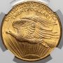4468. USA, 20 dolarów 1908, Filadelfia, Saint-Gaudens, NGC MS63 - 4