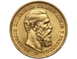 4471. Niemcy, Fryderyk III, Prusy, 20 marek 1888 A, Berlin