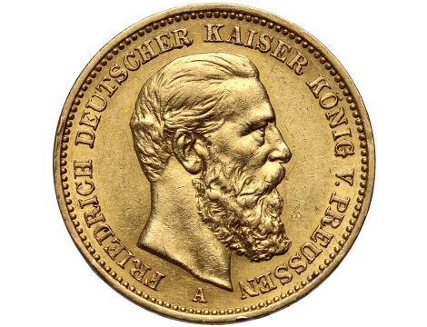 Niemcy, Fryderyk III, Prusy, 20 marek 1888 A, Berlin