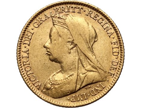 Wielka Brytania, Wiktoria, 1/2 suwerena 1896