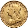Wielka Brytania, Wiktoria, 1/2 suwerena 1896 - 2