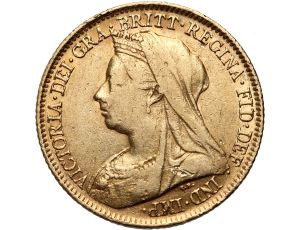 4473. Wielka Brytania, Wiktoria, 1/2 suwerena 1896