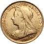 Wielka Brytania, Wiktoria, 1/2 suwerena 1896 - 2