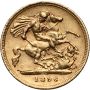 Wielka Brytania, Wiktoria, 1/2 suwerena 1896 - 3