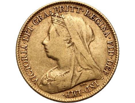 Wielka Brytania, Wiktoria, 1/2 suwerena 1896