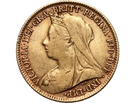 Wielka Brytania, Wiktoria, 1/2 suwerena 1896