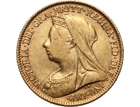 Wielka Brytania, Wiktoria, 1/2 suwerena 1896